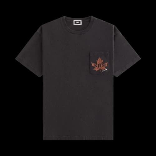Kith Treats Leaf Vintage Pocket Tee 'Black'