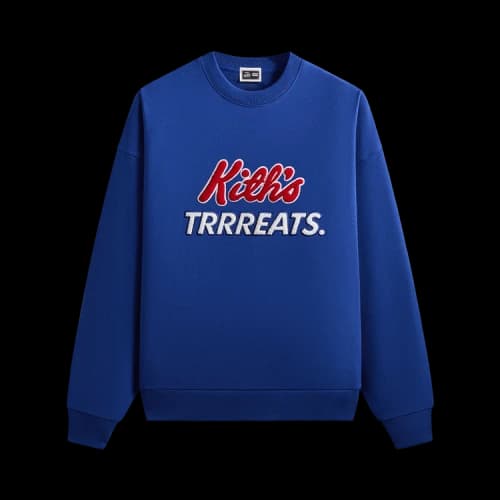 Kith Treats For Kellogg’s Frosted Flakes Cereal & Tony The Tiger Nelson Crewneck 'Current'