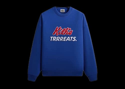 Kith Treats Kellogg’s Frosted Flakes Cereal Tony the Tiger Nelson Crewneck Current