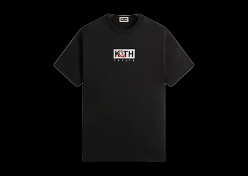 Kith Treats Kellogg’s Frosted Flakes Cereal Tony the Tiger Classic Logo Tee Black