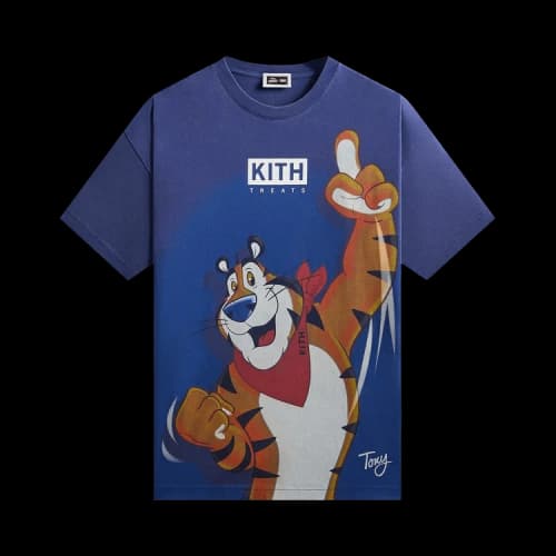 Kith Treats For Kellogg’s Frosted Flakes Cereal & Tony The Tiger Vintage Tee 'Current'