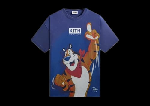 Kith Treats Kellogg’s Frosted Flakes Cereal Tony the Tiger Vintage Tee Current