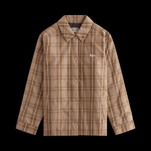 Kith Women Kieran Plaid Coaches Jacket 'Loft'