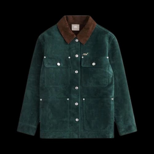 Kith Women Ethan Suede Chore Coat 'Stadium'