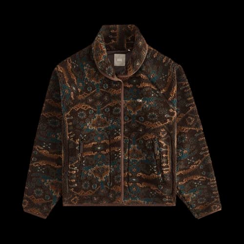 Kith Women Grayson Jacquard Sherpa Jacket 'Incognito'