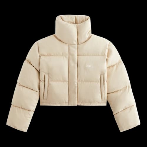 Kith Women Shae Cropped Puffer Jacket 'Birch'
