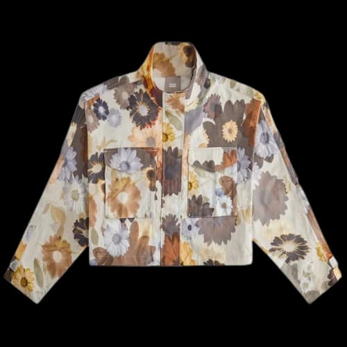 Kith Women Shiloh Cropped Surplus Jacket 'Waffle'