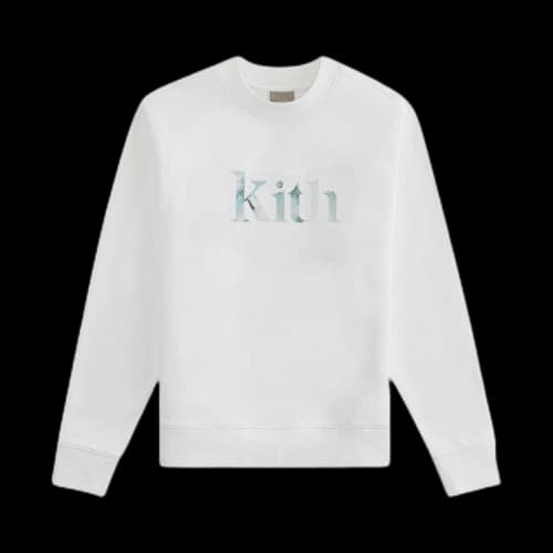 Kith Women Asher Serif Crewneck 'Fluorite'