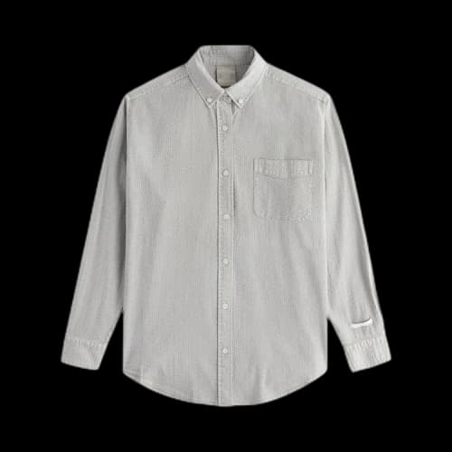 Kith Women Seersucker Ora Shirt 'Plaster'