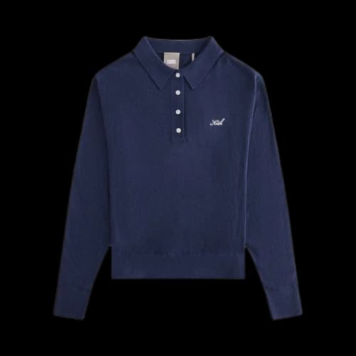 Kith Women Logan Polo Knit Sweater 'Genesis'