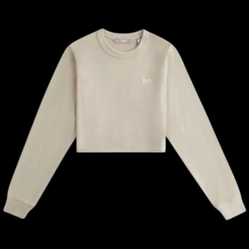 Kith Women Lucy Cropped Long Sleeve II 'Bare'