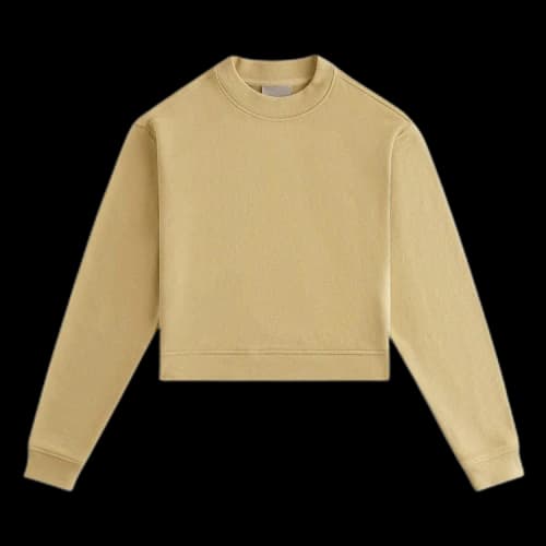 Kith Women Haylen Cropped French Terry Crewneck 'Anther'