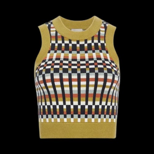 Kith Women Tiana Multi Check Tank 'Nano'