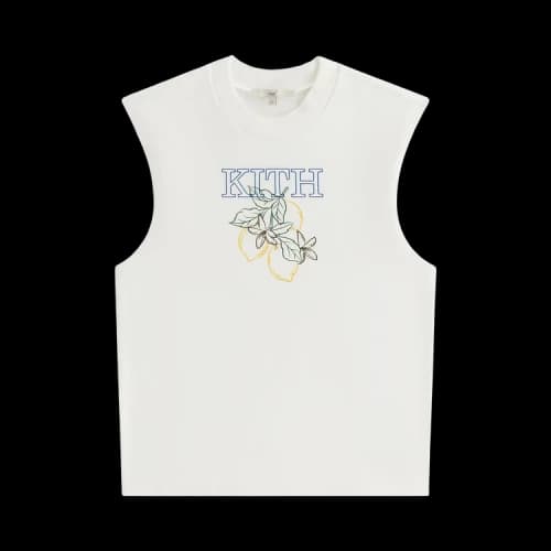 Kith Women Mulberry Kith Lemon Muscle Tank 'White'