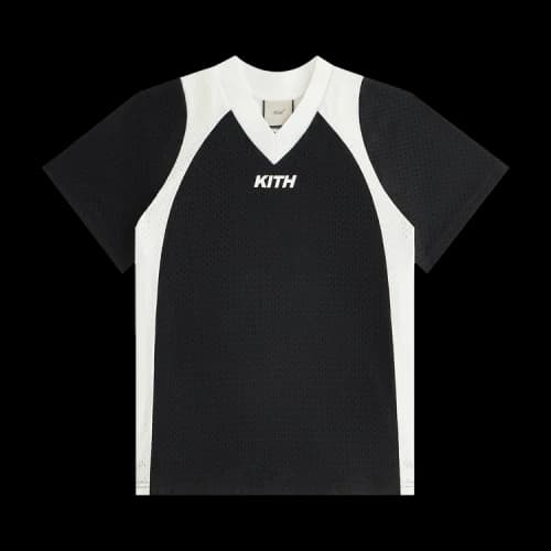 Kith Women Nicci II Paneled Mesh Tee 'Black'