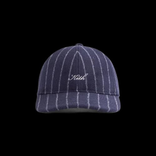 Kith Women Pinstripe Cap 'Pinstripe Navy'