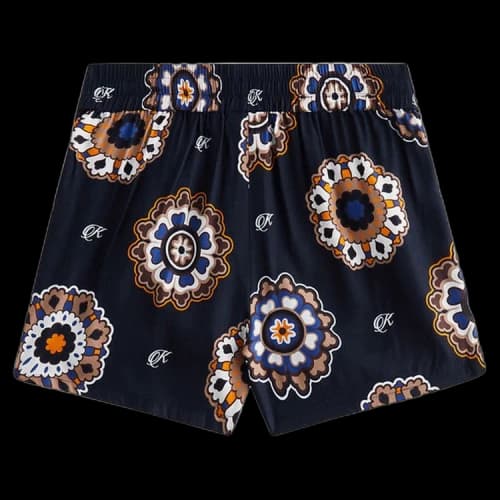 Kith Women Jordyn Medallion Print Short 'Ink'