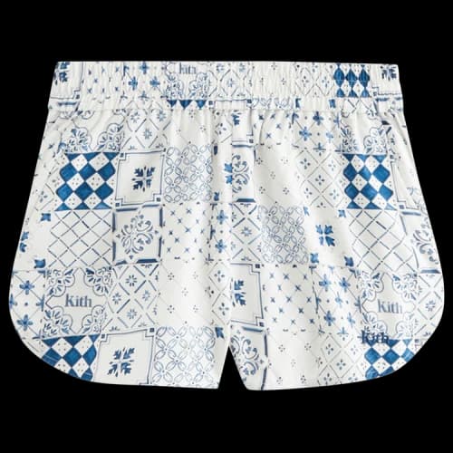 Kith Women Azulejo Tiles Jordyn Short 'Sandrift'