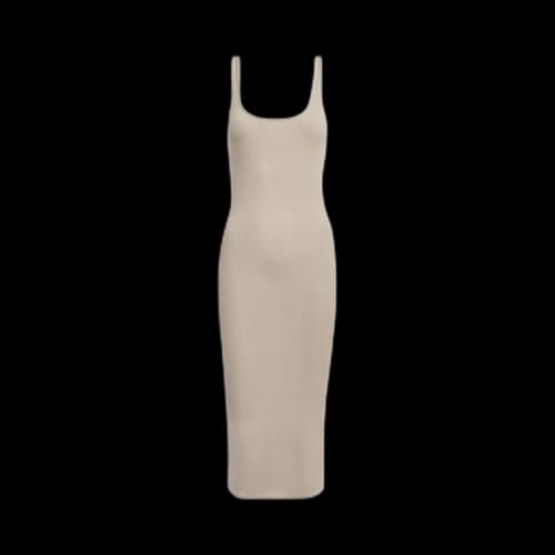 Kith Women Rib Anthea Midi Dress 'Canvas'