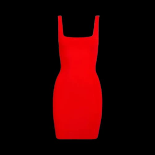 Kith Women Lani Knit Mini Dress 'Cinnabar'