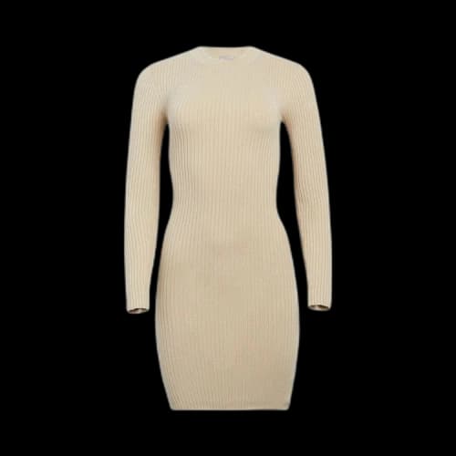 Kith Women Mulberry Long-Sleeve Dress 'Canvas'