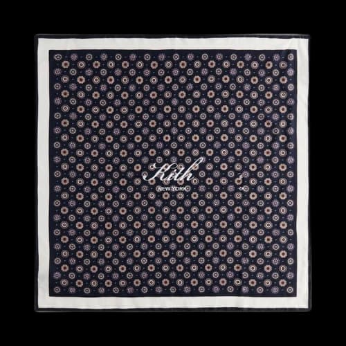 Kith Women Leone Medallion Print Scarf 'Ink'