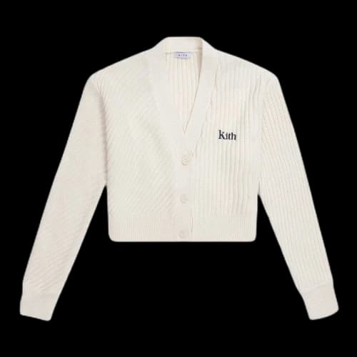 Kith Women Effie Rib Cardigan 'Tofu'