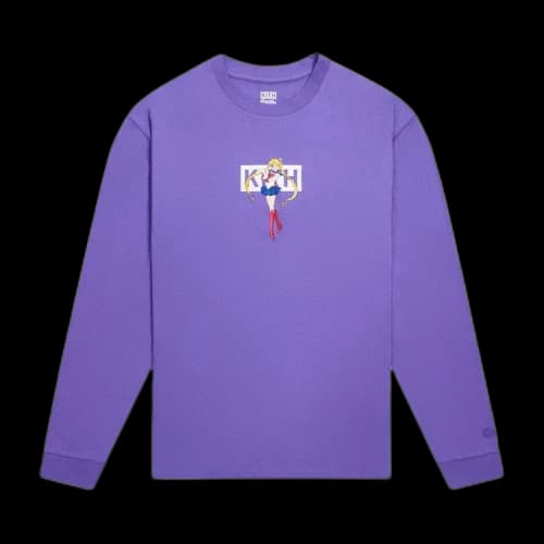 Kith x Sailor Moon Sonoma Long-Sleeve Tee 'Purple'