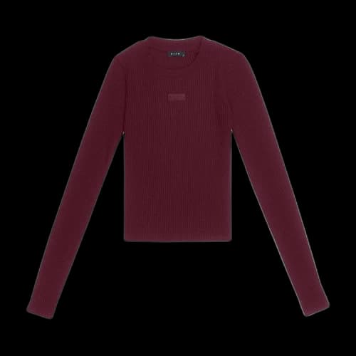 Kith Women Brit Long-Sleeve 'Wine'
