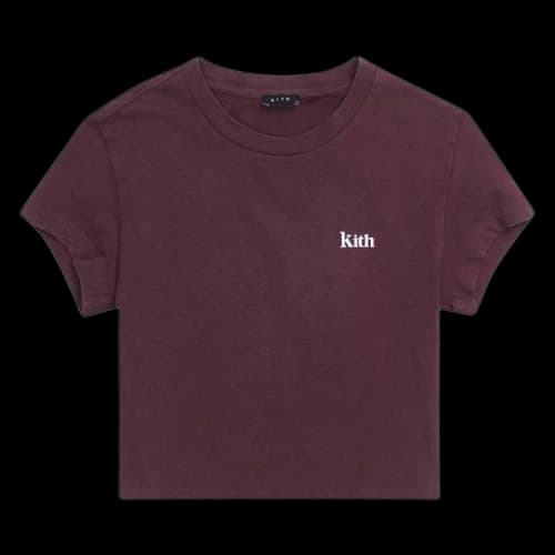 Kith Women Mulberry Tee 'Wine'