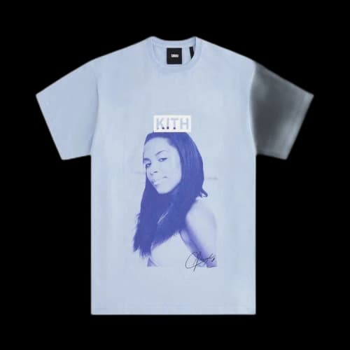 Kith Women For Aaliyah Back & Forth Vintage Tee 'Avalanche'