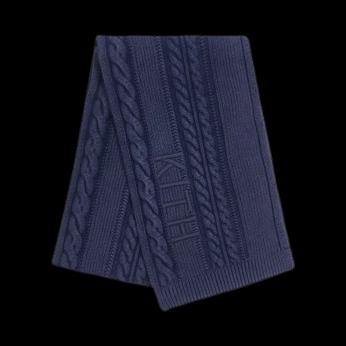 Kith Women Washed Elston Knit Scarf 'Navy'