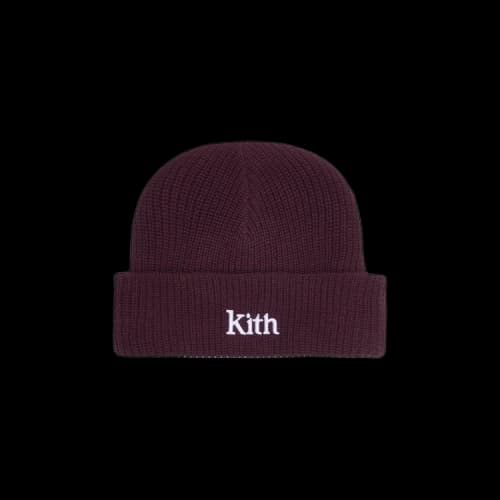 Kith Women Ribbed Mia Beanie 'Wine'