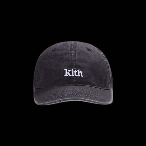 Kith Women Washed Twill Cap 'Black'