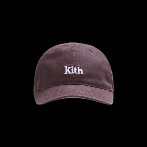Kith Women Washed Twill Cap 'Wine'