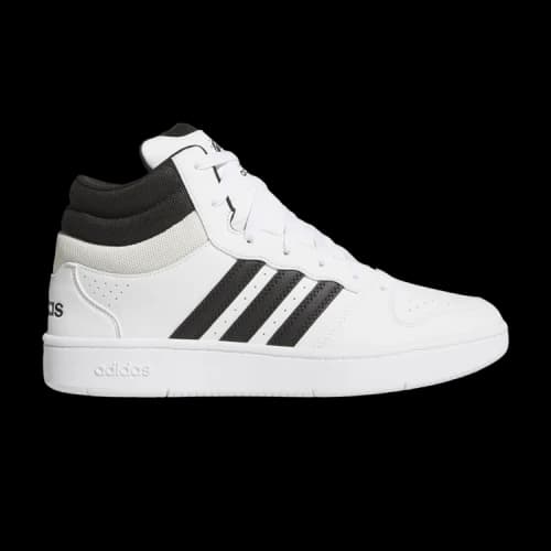 adidas Hoops Mid Classic White Black Orbit Grey