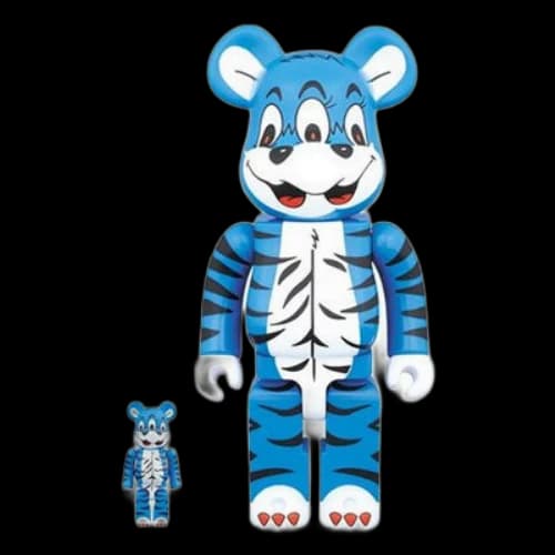 Bearbrick BE@RBRICK Kidill Bear Blue 100%+400%
