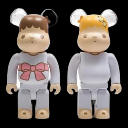Bearbrick BE@RBRICK Little Twin Stars Kiki&Lala 400%+400%