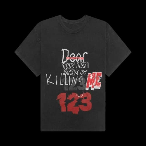 RIVINGTON roi Rebis Killing Me Short-Sleeve Tee 'Black'