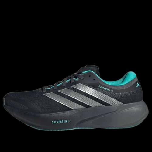 adidas Supernova Rise 3 x Mercedes AMG Petronas F1 Team 'Black Silver Semi Mint Rush'