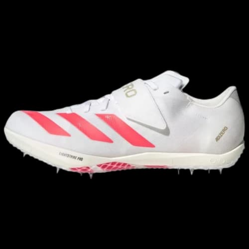 adidas Adizero High Jump 'White Black Gold Metallic'