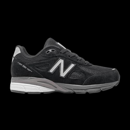 New Balance 990v4 Kid Wide 'Black Silver' 2016