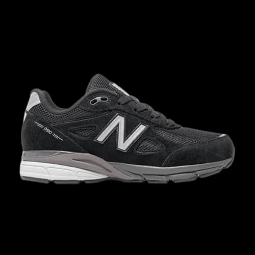 (GS) New Balance 990v4 'Black Silver' 2016