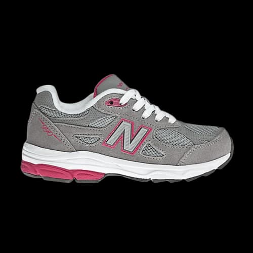 New Balance 990v3 Big Kid 'Grey Pink'