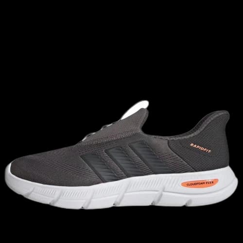 adidas Cloudfoam Flex Lounge 'Charcoal Carbon White'