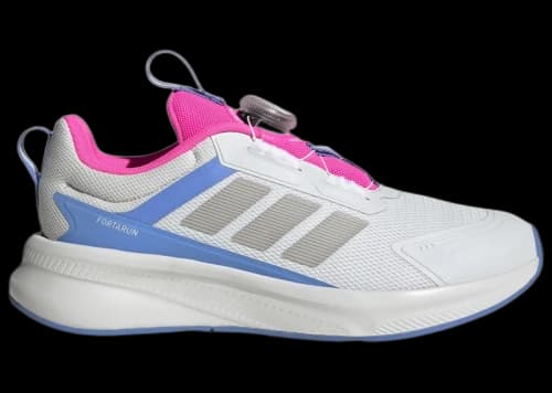 adidas Fortarun 4.0 Crystal White Grey Lucid Pink (GS)