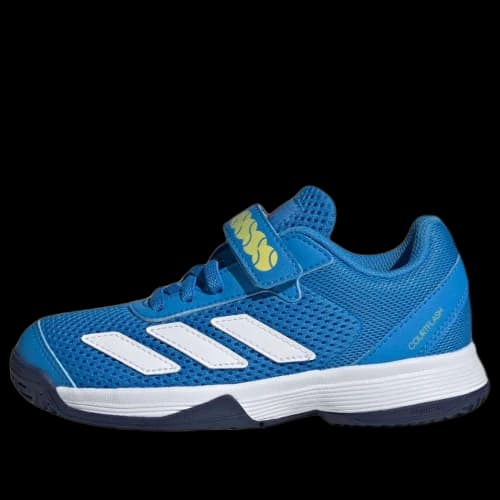 (PS) adidas Courtflash Hook and Loop 'Lucid Ray Blue White'