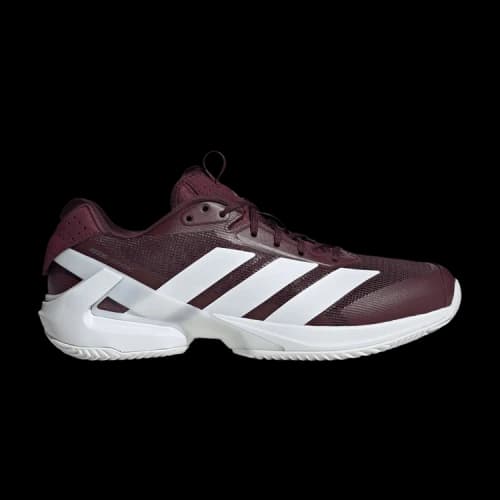 adidas Adizero Ubersonic 5 Clay Tennis 'Maroon Silver Metallic'