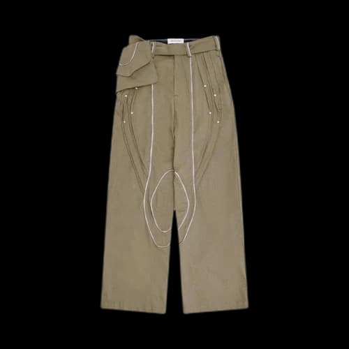 Kiko Kostadinov Chalice Trouser 'Brass Green'