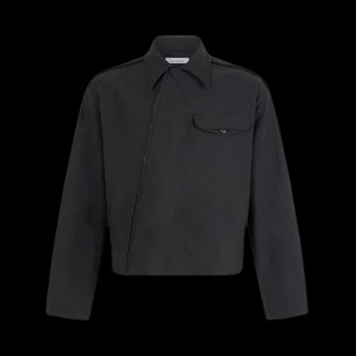 Kiko Kostadinov Murad Zip Jacket 'Jet Black'